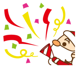 Mr. Santa and Mr. reindeer sticker #5458304