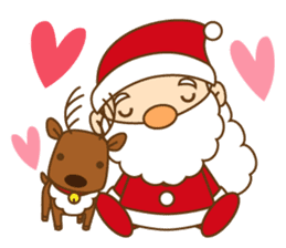 Mr. Santa and Mr. reindeer sticker #5458307