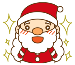 Mr. Santa and Mr. reindeer sticker #5458323