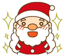 Mr. Santa and Mr. reindeer sticker #5458323