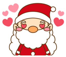 Mr. Santa and Mr. reindeer sticker #5458328