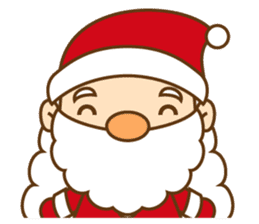 Mr. Santa and Mr. reindeer sticker #5458329