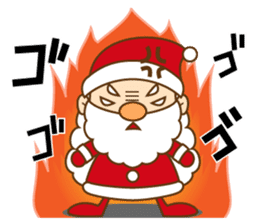 Mr. Santa and Mr. reindeer sticker #5458330