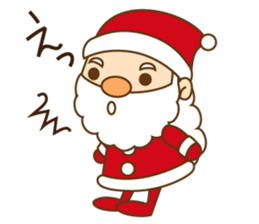 Mr. Santa and Mr. reindeer sticker #5458332
