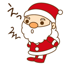Mr. Santa and Mr. reindeer sticker #5458332