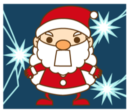 Mr. Santa and Mr. reindeer sticker #5458333