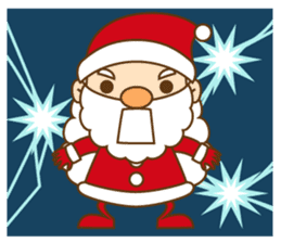 Mr. Santa and Mr. reindeer sticker #5458333