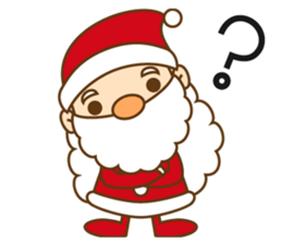 Mr. Santa and Mr. reindeer sticker #5458334