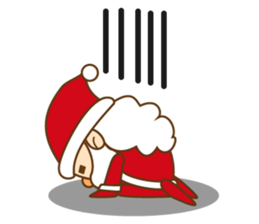 Mr. Santa and Mr. reindeer sticker #5458335