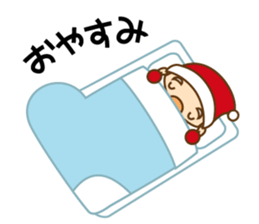 Mr. Santa and Mr. reindeer sticker #5458338