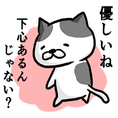 Cat always says one word too many w mate