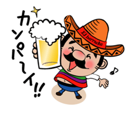 el borracho people sticker #5458796