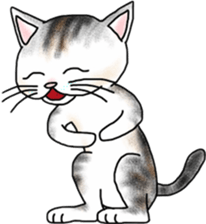 Scottish Fold of kitten Fran sticker #5458823