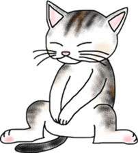 Scottish Fold of kitten Fran sticker #5458826