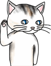 Scottish Fold of kitten Fran sticker #5458830