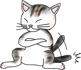 Scottish Fold of kitten Fran sticker #5458845