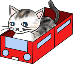 Scottish Fold of kitten Fran sticker #5458848