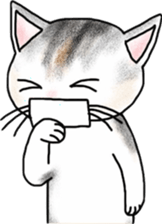 Scottish Fold of kitten Fran sticker #5458850