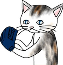 Scottish Fold of kitten Fran sticker #5458852