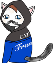 Scottish Fold of kitten Fran sticker #5458856