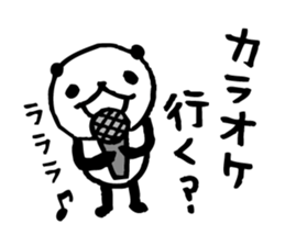 Every day of a panda36 sticker #5458876