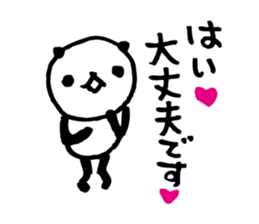 Every day of a panda36 sticker #5458893