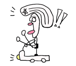 Nobucyan man sticker #5459221