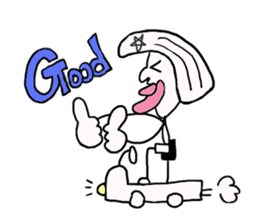 Nobucyan man sticker #5459253