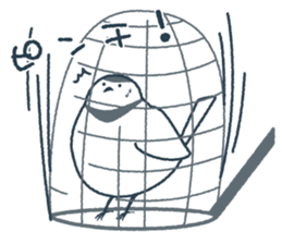 Loose bird's sticker sticker #5459481