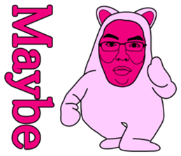 Magenta100(English Version) sticker #5459509