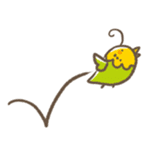Petite parakeet sticker #5459746