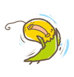 Petite parakeet sticker #5459758