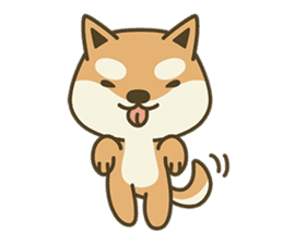 Shiba Inu(Shiba-Dog) Little Butt 1 sticker #5459900