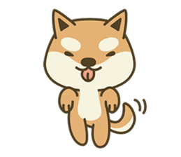 Shiba Inu(Shiba-Dog) Little Butt 1 sticker #5459900