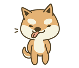 Shiba Inu(Shiba-Dog) Little Butt 1 sticker #5459902