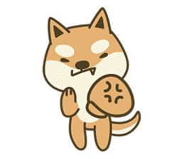Shiba Inu(Shiba-Dog) Little Butt 1 sticker #5459903