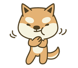 Shiba Inu(Shiba-Dog) Little Butt 1 sticker #5459905