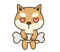 Shiba Inu(Shiba-Dog) Little Butt 1 sticker #5459908