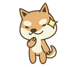 Shiba Inu(Shiba-Dog) Little Butt 1 sticker #5459909