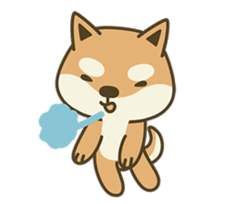 Shiba Inu(Shiba-Dog) Little Butt 1 sticker #5459910