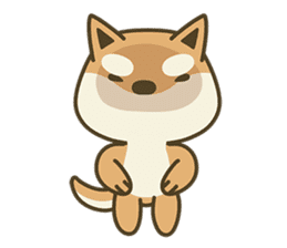 Shiba Inu(Shiba-Dog) Little Butt 1 sticker #5459913