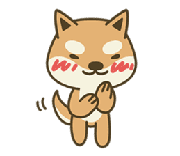 Shiba Inu(Shiba-Dog) Little Butt 1 sticker #5459914