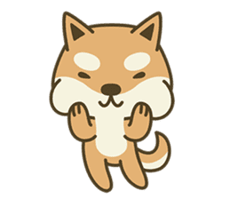 Shiba Inu(Shiba-Dog) Little Butt 1 sticker #5459915