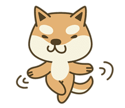Shiba Inu(Shiba-Dog) Little Butt 1 sticker #5459916