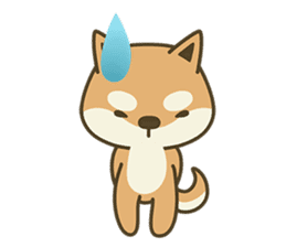 Shiba Inu(Shiba-Dog) Little Butt 1 sticker #5459919