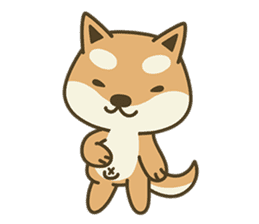 Shiba Inu(Shiba-Dog) Little Butt 1 sticker #5459920