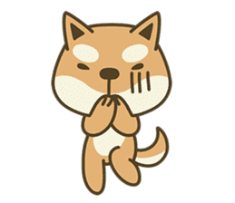 Shiba Inu(Shiba-Dog) Little Butt 1 sticker #5459921