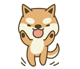 Shiba Inu(Shiba-Dog) Little Butt 1 sticker #5459922