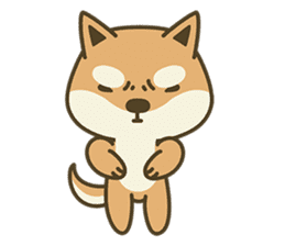 Shiba Inu(Shiba-Dog) Little Butt 1 sticker #5459923