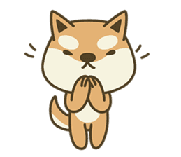 Shiba Inu(Shiba-Dog) Little Butt 1 sticker #5459927